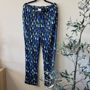 Colorful Tree Pattern Pajama Pants